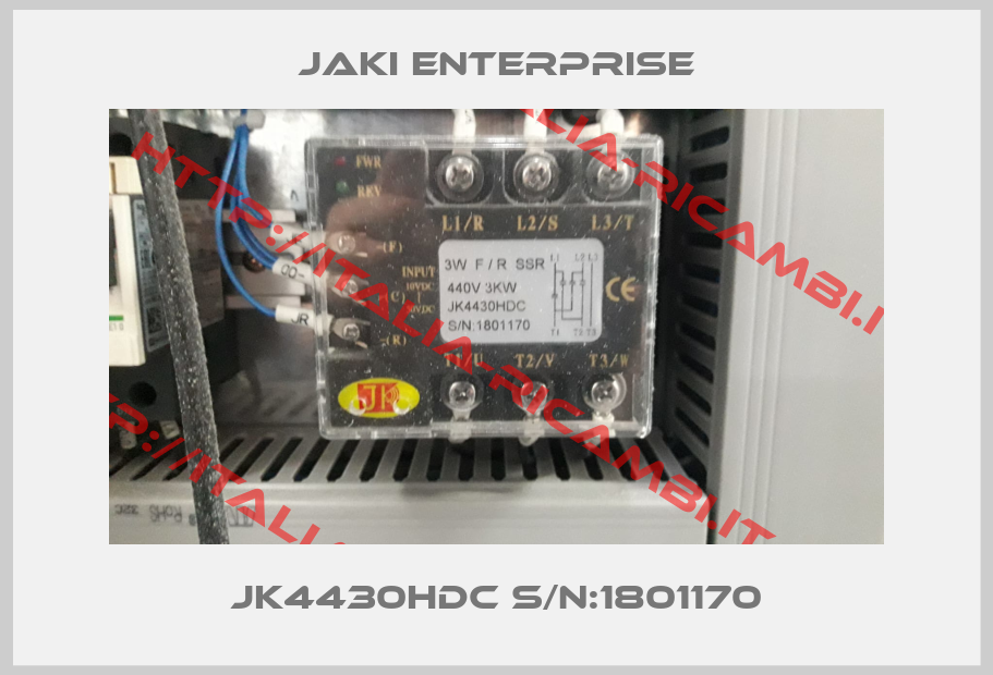 JAKI Enterprise-JK4430HDC S/N:1801170