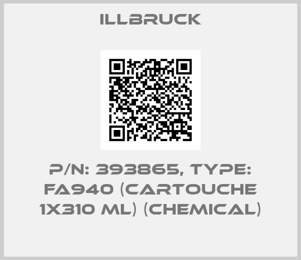 Illbruck-P/N: 393865, Type: FA940 (cartouche 1x310 ml) (chemical)