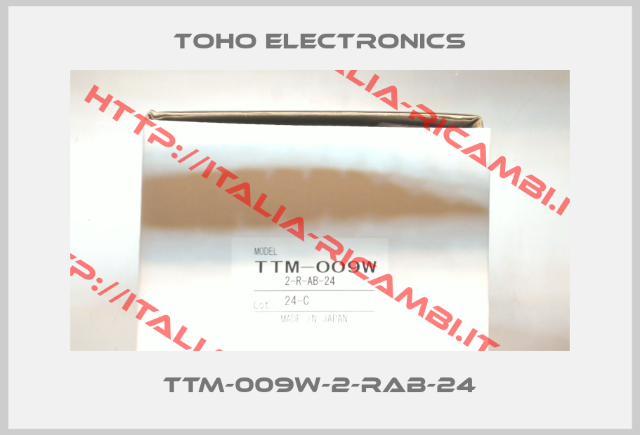Toho Electronics-TTM-009W-2-RAB-24