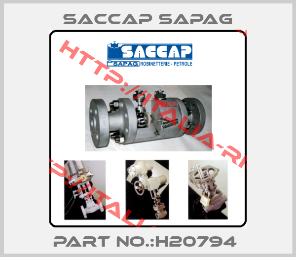 Saccap Sapag-PART NO.:H20794 