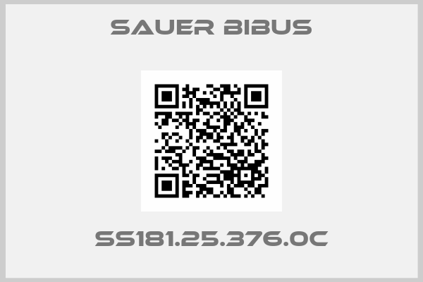 SAUER BIBUS-SS181.25.376.0C