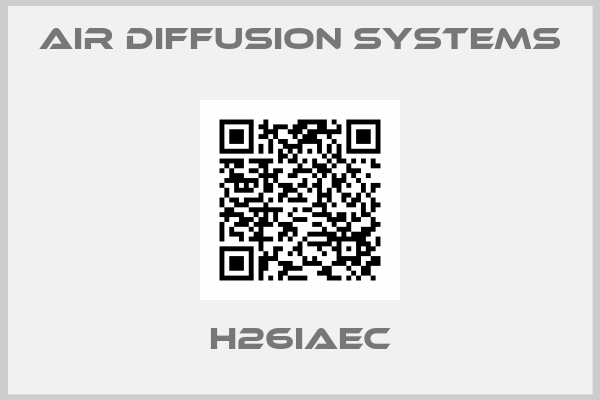 Air Diffusion Systems-H26IAec