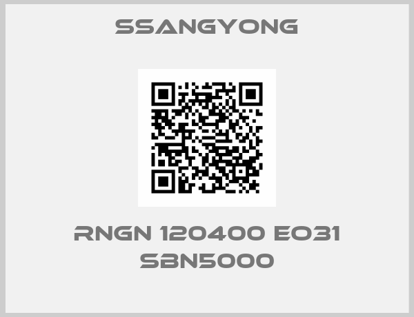 SSANGYONG-RNGN 120400 EO31 SBN5000