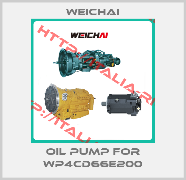 Weichai-Oil pump for WP4CD66E200