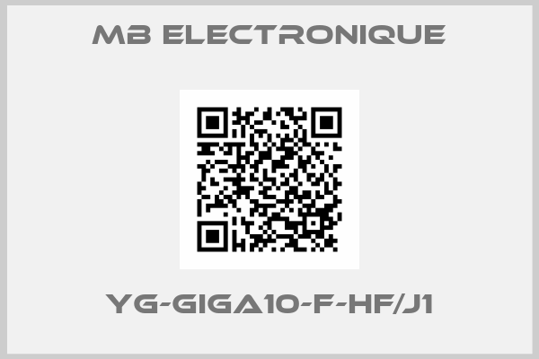 MB ELECTRONIQUE-YG-GIGA10-F-HF/J1
