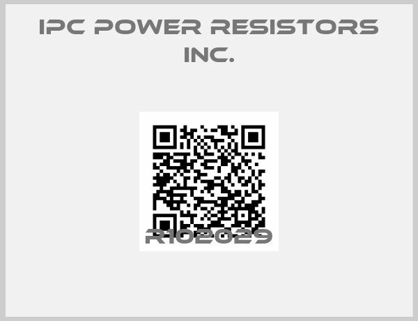 IPC Power Resistors Inc.-R102029