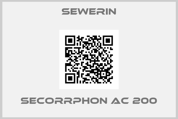 Sewerin-SECORRPHON AC 200