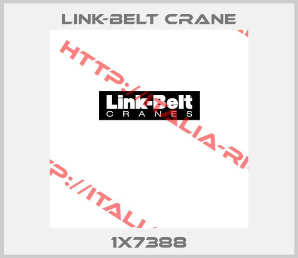 Link-Belt Crane-1X7388