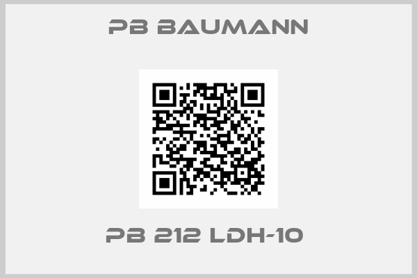 PB Baumann-PB 212 LDH-10 