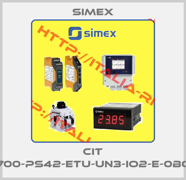 Simex-CIT 700-PS42-ETU-UN3-IO2-E-0B0