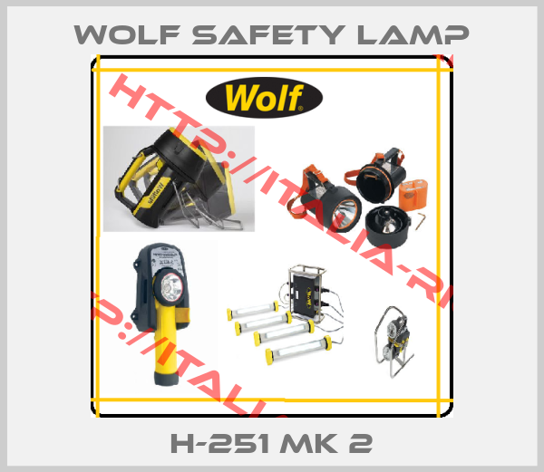 Wolf Safety Lamp-H-251 MK 2