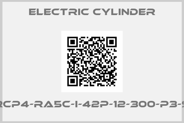 ELECTRIC CYLINDER-RCP4-RA5C-I-42P-12-300-P3-S