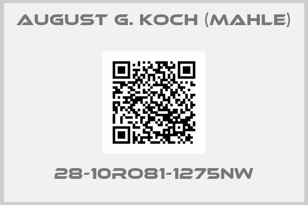 August G. Koch (Mahle)-28-10RO81-1275NW
