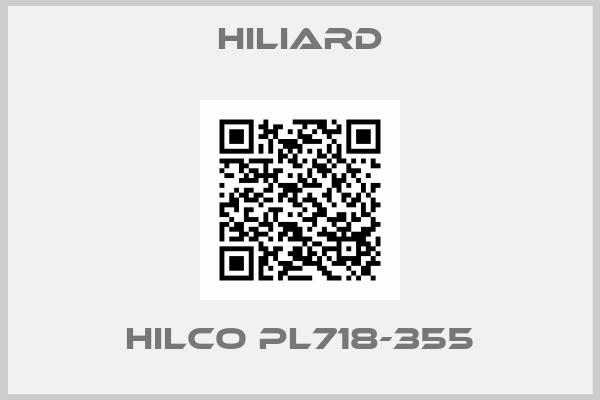 Hiliard-HILCO PL718-355