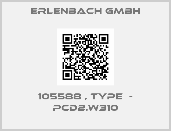 Erlenbach GmbH-105588 , type  - PCD2.W310