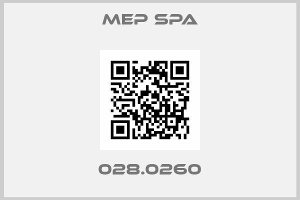 MEP spa-028.0260