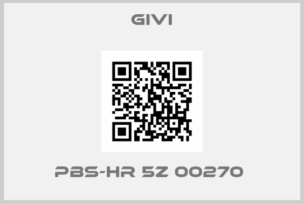 Givi-PBS-HR 5Z 00270 