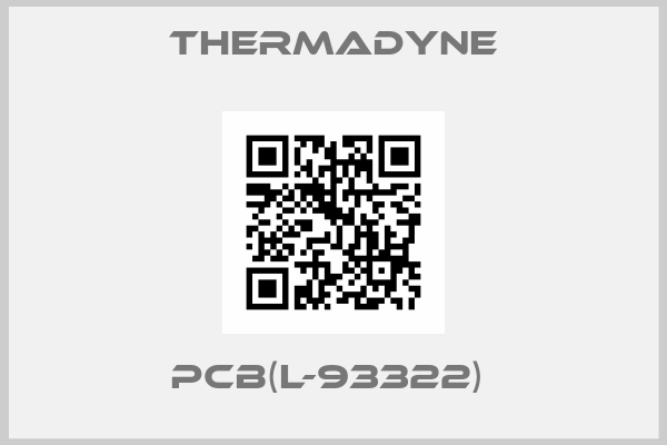 Thermadyne-PCB(L-93322) 