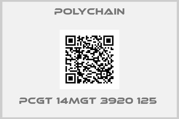 Polychain-PCGT 14MGT 3920 125 