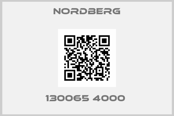 NORDBERG-130065 4000 