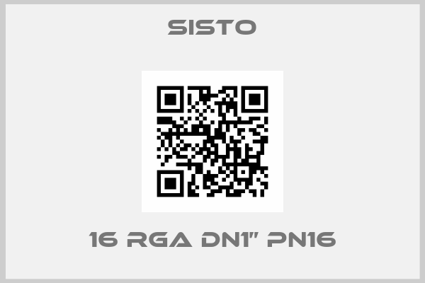 Sisto-16 RGA DN1” PN16