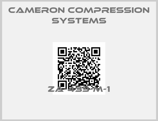 Cameron Compression Systems-ZA-433-M-1