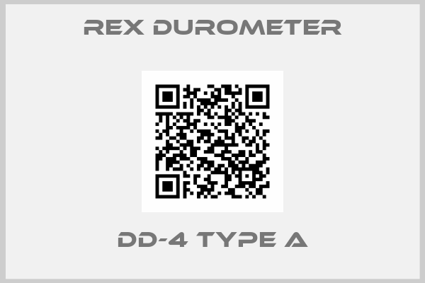 Rex Durometer-DD-4 Type A