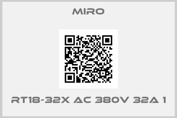 MIRO-RT18-32X AC 380V 32A 1