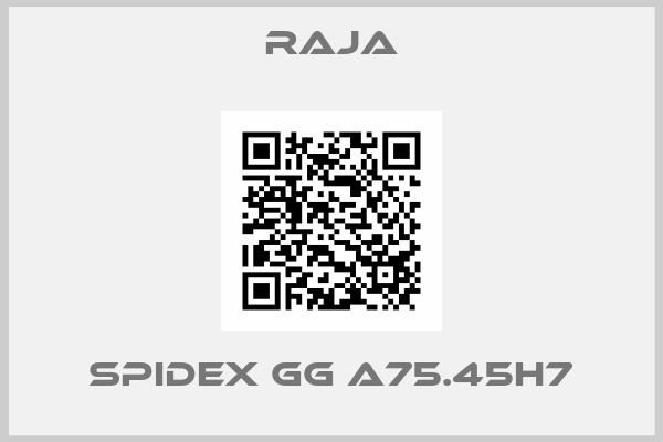 Raja-SPIDEX GG A75.45H7
