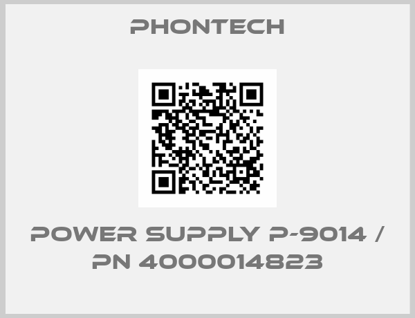 Phontech-Power Supply P-9014 / PN 4000014823