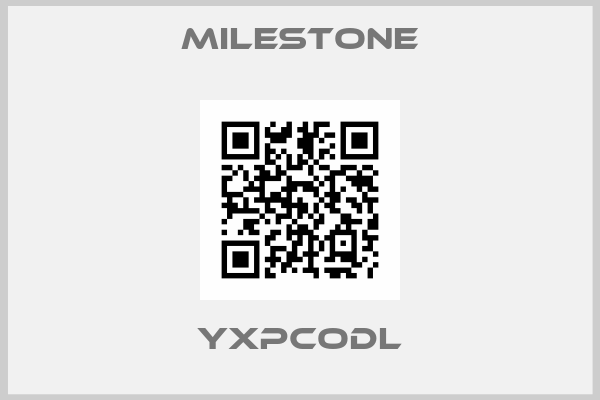 Milestone-YXPCODL