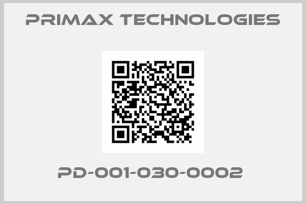 Primax Technologies-PD-001-030-0002 