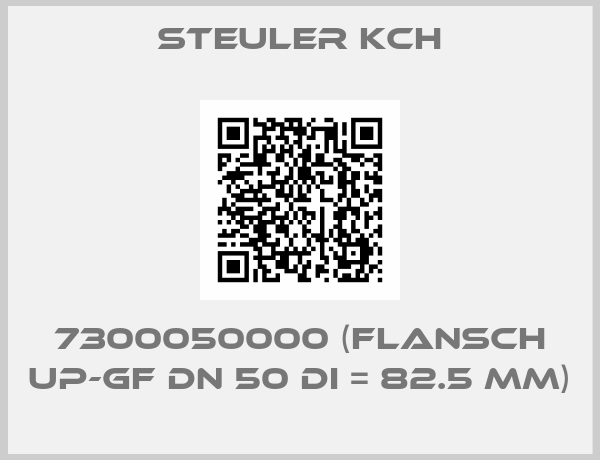 STEULER KCH-7300050000 (Flansch UP-GF DN 50 DI = 82.5 mm)