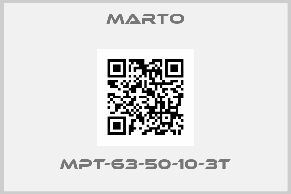 Marto-MPT-63-50-10-3T