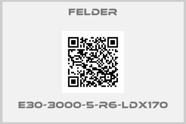 felder-E30-3000-5-R6-LDX170