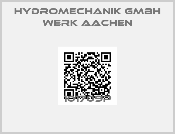 Hydromechanik GMBH WERK AACHEN-101709P
