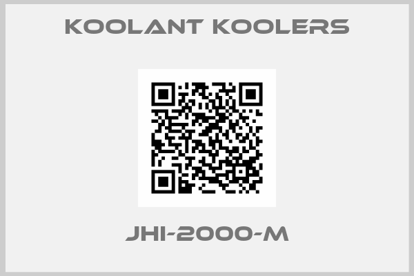 Koolant Koolers-JHI-2000-M