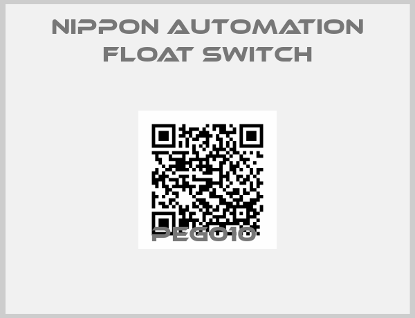 NIPPON AUTOMATION FLOAT SWITCH-PEG010 