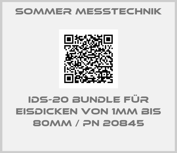 Sommer Messtechnik-IDS-20 Bundle für Eisdicken von 1mm bis 80mm / PN 20845