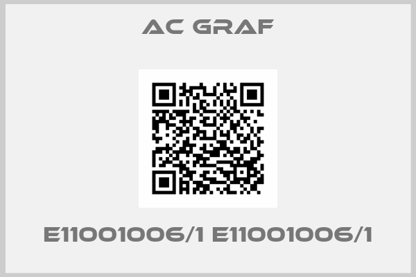 AC GRAF-E11001006/1 E11001006/1