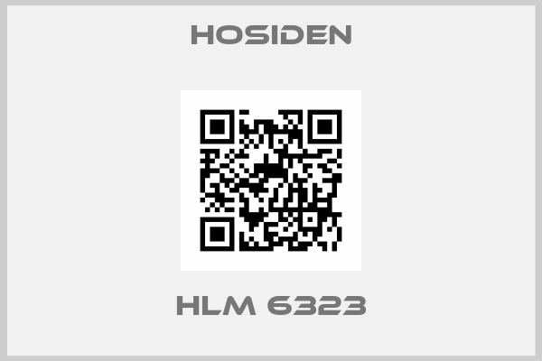 HOSIDEN-HLM 6323
