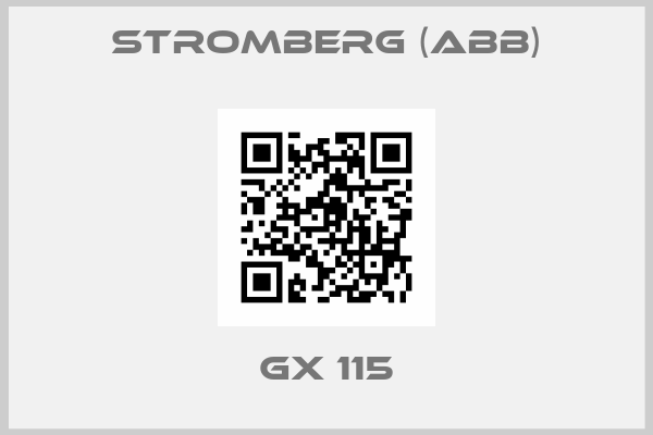 Stromberg (ABB)-GX 115