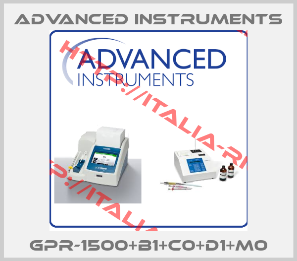 ADVANCED INSTRUMENTS-GPR-1500+B1+C0+D1+M0