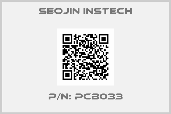 Seojin Instech-P/N: PCB033