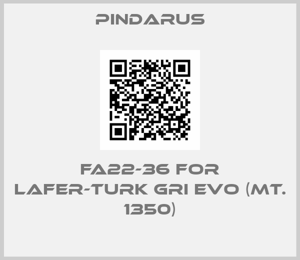 Pindarus-FA22-36 for LAFER-TURK GRI EVO (MT. 1350)