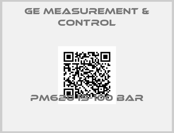 GE Measurement & Control-PM620 IS-100 BAR