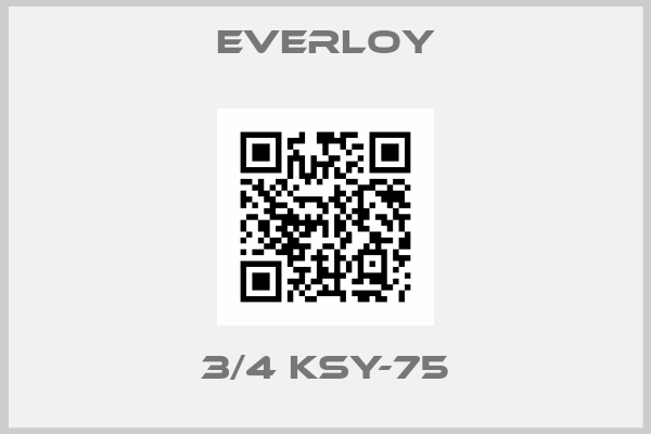 Everloy-3/4 KSY-75