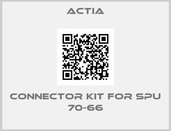 Actia-connector kit for SPU 70-66
