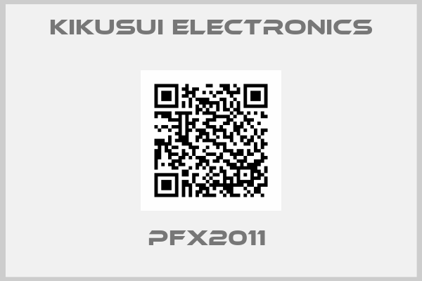 Kikusui Electronics-PFX2011 