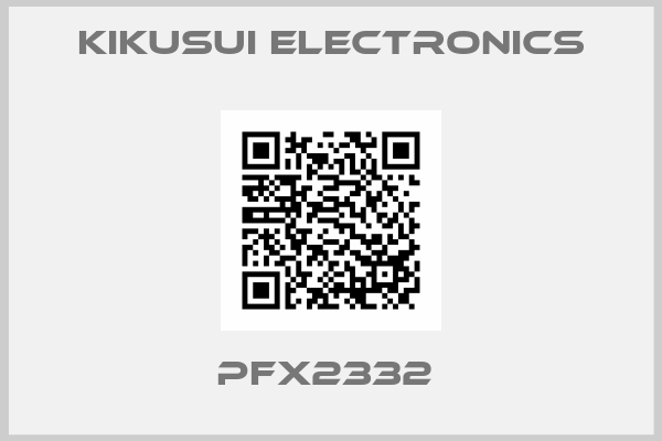 Kikusui Electronics-PFX2332 
